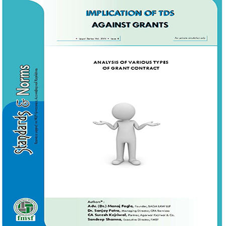 Implication of TDS against Grants