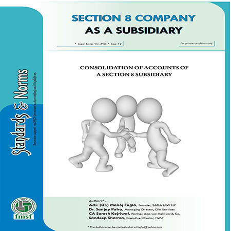 Section 8 Company as a Subsidiary